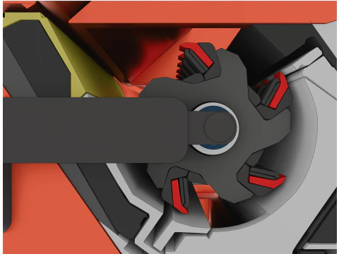 Cyber-Riciclatore Modello 3D