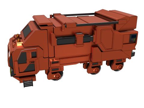 Cyber-Recycleur 3D 模型