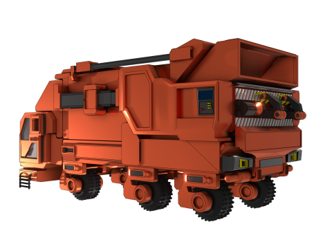 Cyber-Recycleur 3D 模型