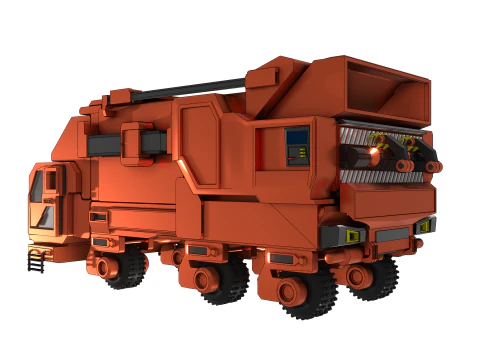 Cyber-Riciclatore Modello 3D