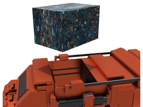 Cyber-Riciclatore Modello 3D