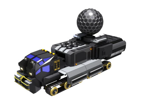 सेलेस्टे के लिए AEGIS-X417 डोम 3D मॉडल