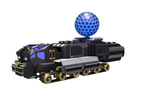 Celeste i&ccedil;in AEGIS-X417 Kubbe 3D Model