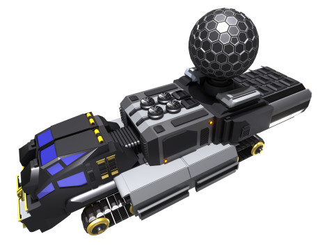 AEGIS-X417 Dome Dor Cleste 3D Model