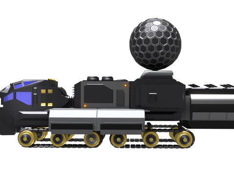 Celeste i&ccedil;in AEGIS-X417 Kubbe 3D Model