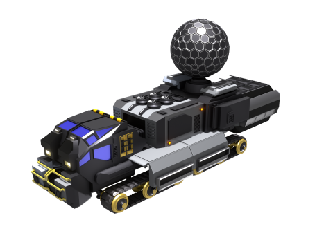 AEGIS-X417 Dome Dor Cleste 3D Model