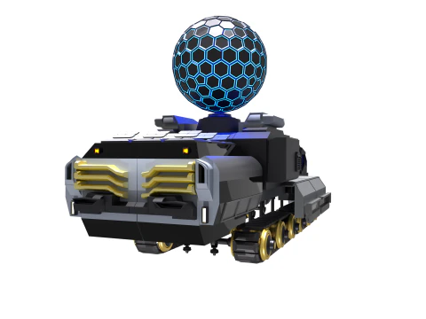 Celeste i&ccedil;in AEGIS-X417 Kubbe 3D Model