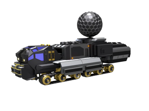 Celeste i&ccedil;in AEGIS-X417 Kubbe 3D Model