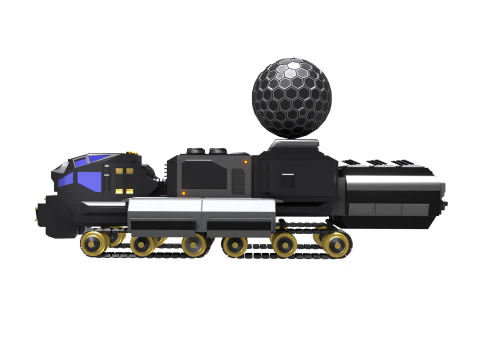 Celeste i&ccedil;in AEGIS-X417 Kubbe 3D Model