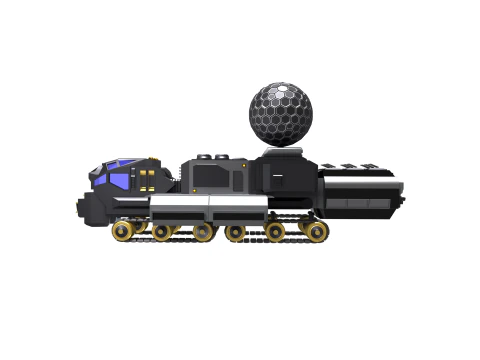 Celeste i&ccedil;in AEGIS-X417 Kubbe 3D Model