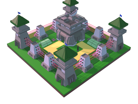 Military Randoms Maquette 3D Modulaire pour Jeux Vido et Impression 3D Model 3D