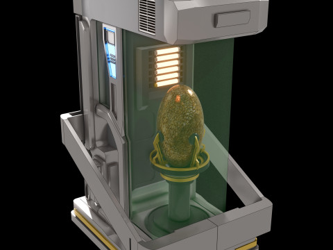 Incubator chambre de gestation biotechnologique Model 3D