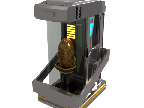 Incubator chambre de gestation biotechnologique Model 3D