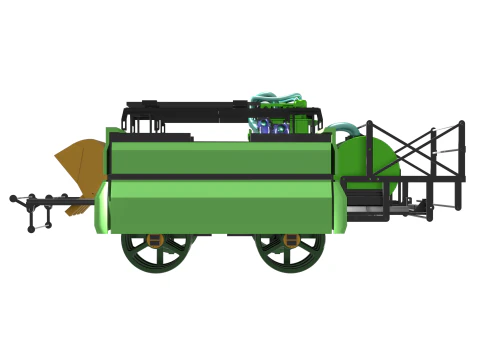 CYBER AGRO - Une Agriculture Autonome et Intelligente Modello 3D