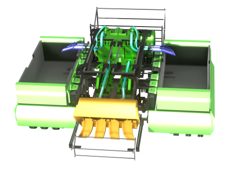 CYBER AGRO - Une Agriculture Autonome et Intelligente Modèle 3D