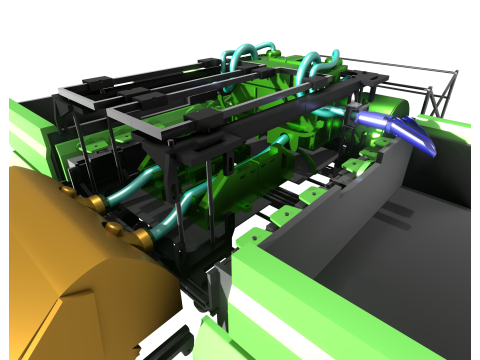 CYBER AGRO - Une Agriculture Autonome et Intelligente Modèle 3D
