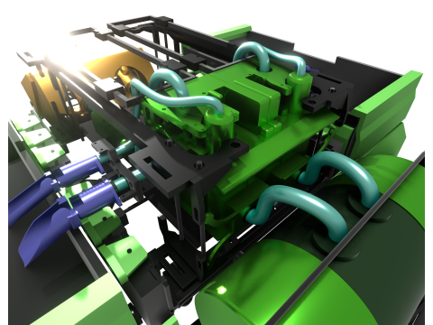 CYBER AGRO - Une Agriculture Autonome et Intelligente Modèle 3D