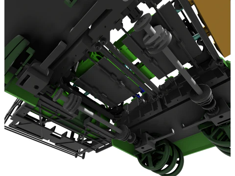 CYBER AGRO - Une Agriculture Autonome et Intelligente Modello 3D