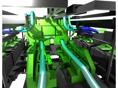 CYBER AGRO - Une Agriculture Autonome et Intelligente Modèle 3D