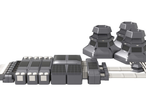 Terraformer nouvelle gnration de plantes Model 3D