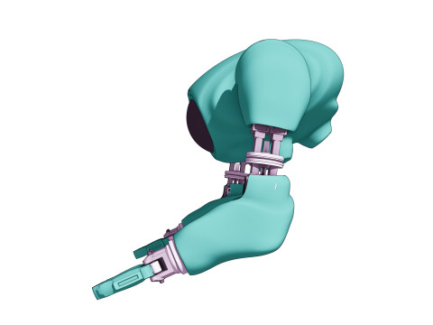 Robot-jardinier volant autonome 3D Model