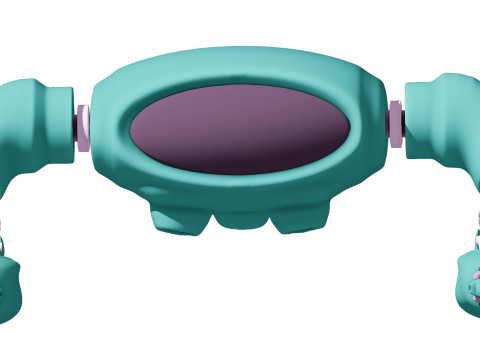 Robot-jardinier volant autonome 3D Model