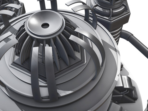 Abyssal Cyberstation 3D 모델