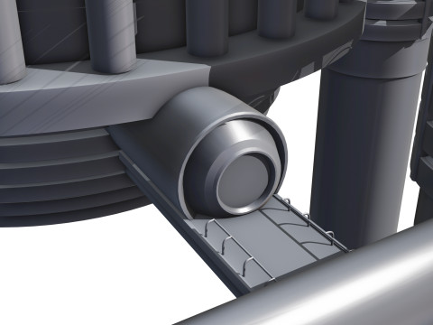 Abyssal Cyberstation 3D 모델