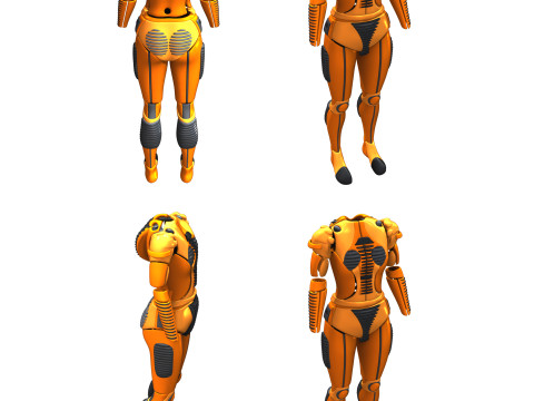 Pack de Combinaisons EPI Cyber Model Modelo 3D