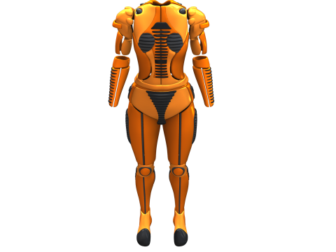 Pack de Combinaisons EPI Cyber Model Modelo 3D