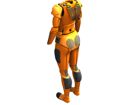 Pack de Combinaisons EPI Cyber Model Modelo 3D