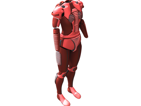 Pack de Combinaisons EPI Cyber Model Modelo 3D