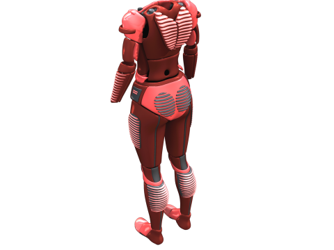 Pack de Combinaisons EPI Cyber Model Modelo 3D