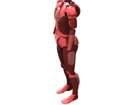 Pack de Combinaisons EPI Cyber Model Modelo 3D