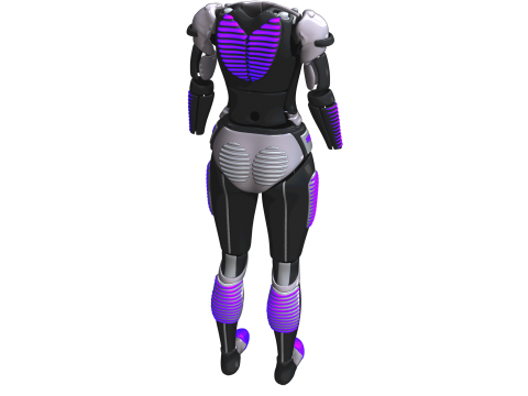 Pack de Combinaisons EPI Cyber Model Modelo 3D