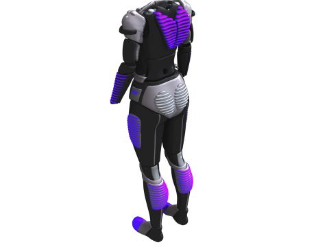 Pack de Combinaisons EPI Cyber Model Modelo 3D