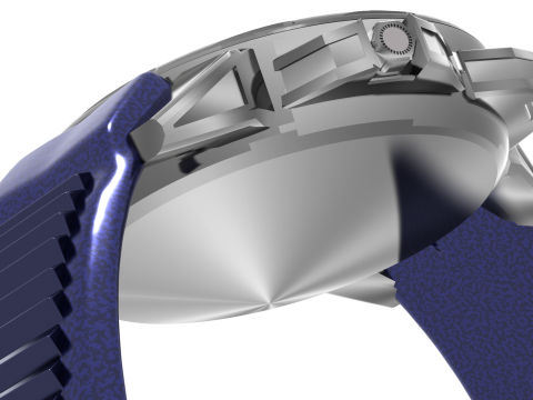 Reloj futurista Nebula Chronos Modelo 3D