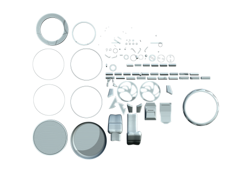 Reloj futurista Nebula Chronos Modelo 3D