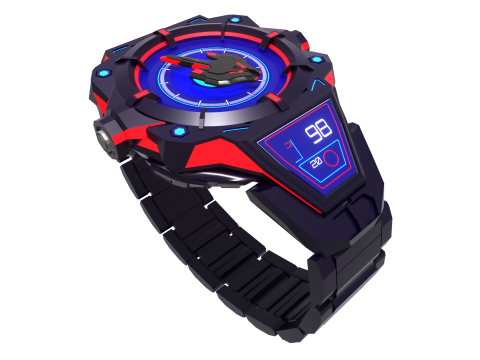 Cyberwatch Le masa depan au poignet Model 3D