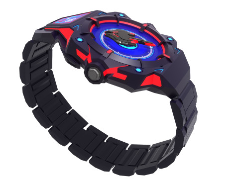 Cyberwatch Le masa depan au poignet Model 3D