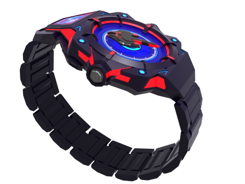 Cyberwatch Le masa depan au poignet Model 3D