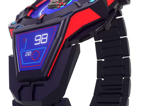 Cyberwatch Le masa depan au poignet Model 3D