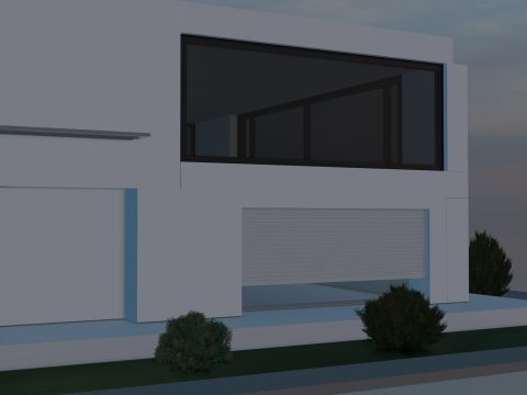 Villa de Luxe Moderne 3D Model