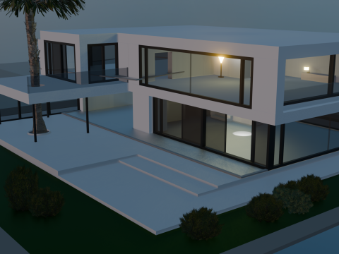 Villa de Luxe Moderne 3D Model