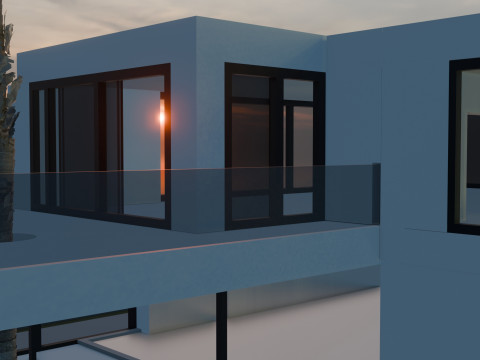 Villa de Luxe Moderne 3D Model