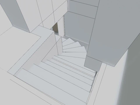 Villa de Luxe Moderne 3D Model