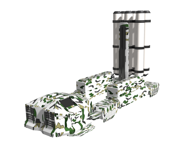 TITAN-LANCEURS 사이버 랜서 모바일 dInterception 3D 모델 .c4d .max .obj .3ds .fbx .stl .blend