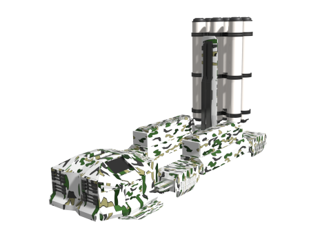 Intersepsi Seluler TITAN-LANCEURS Cyber Lanceur Model 3D