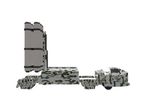 TITAN-LANCEURS Cyber ​​Lanceur Mobile dПерехоплення 3D Модель