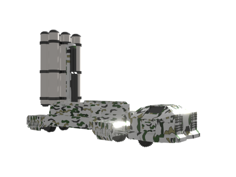 TITAN-LANCEURS Cyber ​​Lanceur Mobile dПерехоплення 3D Модель